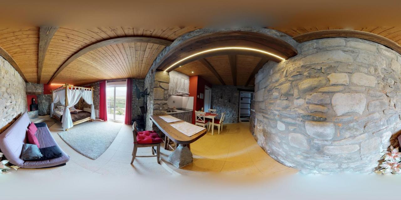 Casa Rural La Abadia-Apartamentos Graus Eksteriør bilde