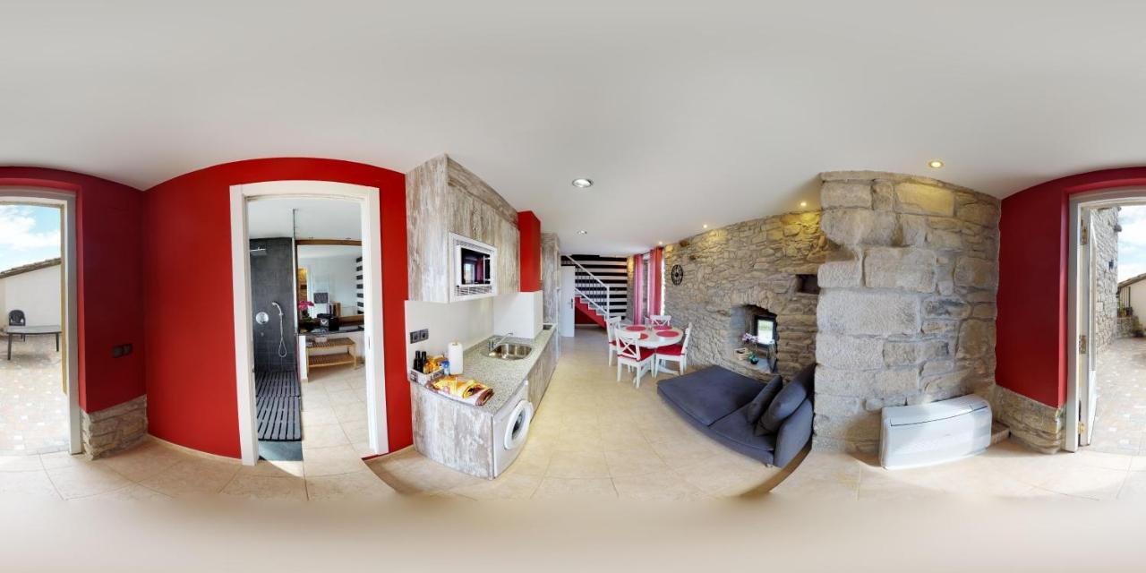 Casa Rural La Abadia-Apartamentos Graus Eksteriør bilde