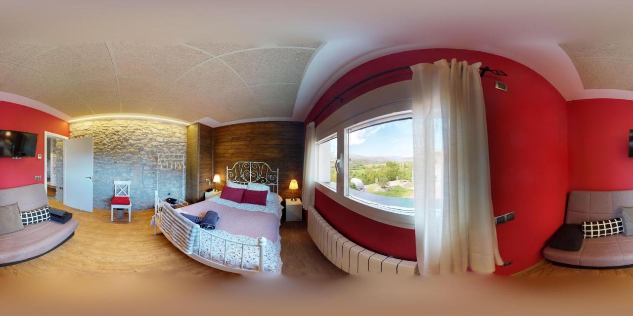 Casa Rural La Abadia-Apartamentos Graus Eksteriør bilde